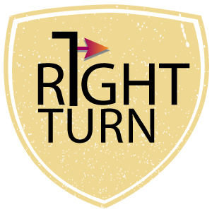 one right turn logo